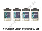 Convergent Design Premium SSD Set 2 x 256 GB, 2 x 512GB -geprüft vom Fachhändler