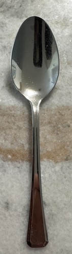 14pc -  18/10 Stainless by Delco Glossy silverware Prisma teaspoons 6" - Picture 3 of 3