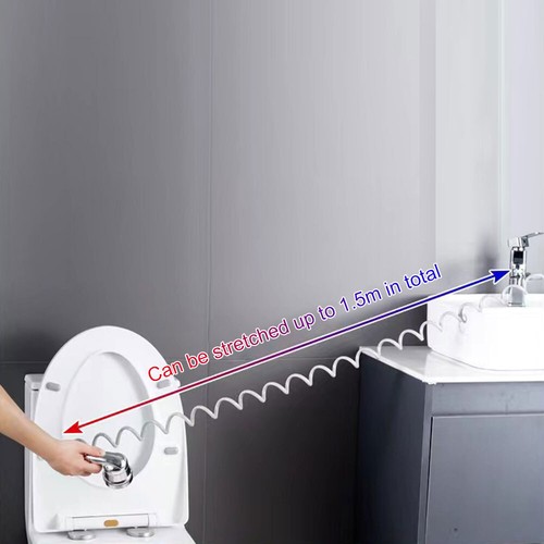 Dusche Wasserhahn Duschkopf Spray Abflüsse Sieb Schlauch Waschbecken Wasch Neu - Bild 5 von 12