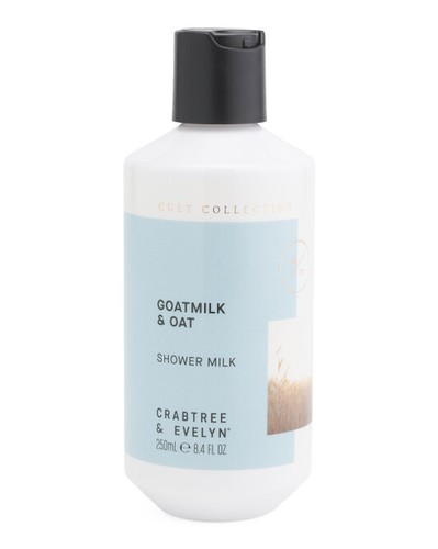 CRABTREE & EVELYN GOATMILK & OAT SHOWER MILK CULT COLLECTION CREAMY 8.4FLOZ - Picture 2 of 2
