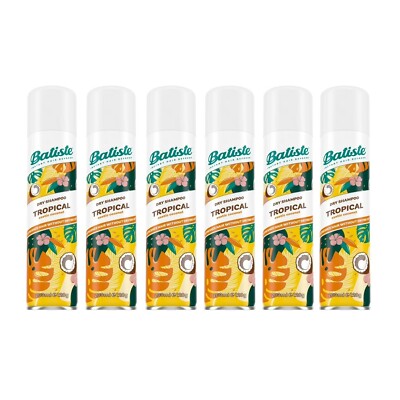 Batiste Dry Shampoo Tropical Coconut & Exotic 6.73 oz (Pack of 6)