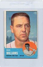 1963 Topps #328 Dick Williams Red Sox VG/EX *DA-C2489