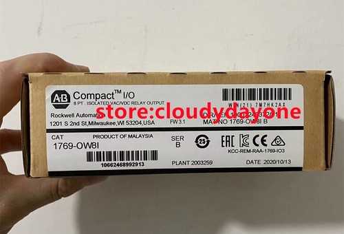 New Factory Sealed AB 1769-OW8I SER B CompactLogix Relay Output Module 1769OW8I