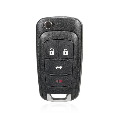 Replacement For 2011 2012 2013 2014 2015 2016 Chevrolet Cruze Key Fob 4 Buttons - Picture 7 of 7