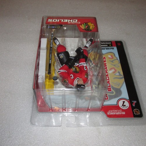 McFarlane Chris Chelios Chicago Blackhawks NHL Legends serie 7 (variante/inseguimento) - Foto 7 di 7