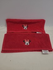 Minnie Mouse Washcloths, Pair