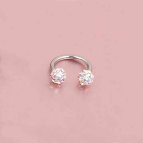 Hoop Ring Horseshoe Nose Clip CBR Ring Nose Ring Ear Piercing U Shape Sexy 1PC \ - Picture 13 of 16