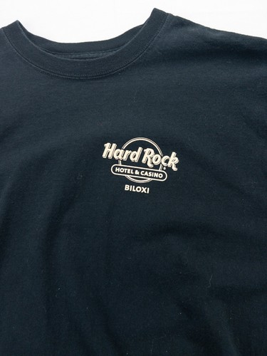 Hard Rock cafe Biloxi Tee Shirt Black size Adult XL chest 44 pop culture - Picture 4 of 5