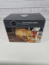 Mini Whiskey Barrel Keg Whisky Cask 27 fl oz Alcohol Dispenser Dashing Fine Gift