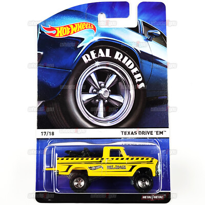ホットウィール RLC Real Riders TEXAS DRIVE 'EM RLC sELECTIONs: TEXAS DRIVE 'EM – ORANGE TRACK DIECAST