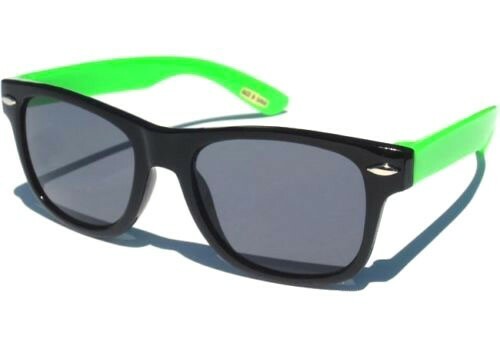 SMALL KIDS SIZE CLASSIC RETRO STYLE FRAME SUNGLASSES Boys Girls Choose Colors - Picture 3 of 7