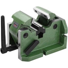 V Clamping Vise 4 Inch Machine Flat Jaw Clamp 10-80mm Round Vertical Center Vise