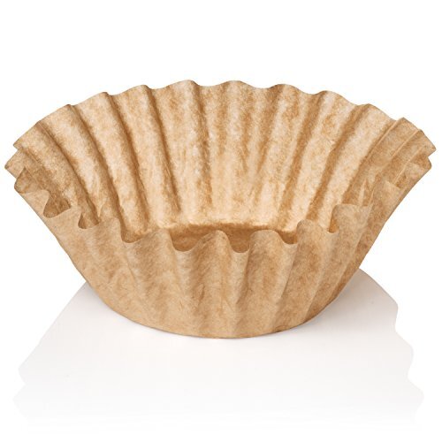 Coffee Filters - Natural Unbleached Brown Biodegradable - Large Basket - 200 - Picture 2 of 6