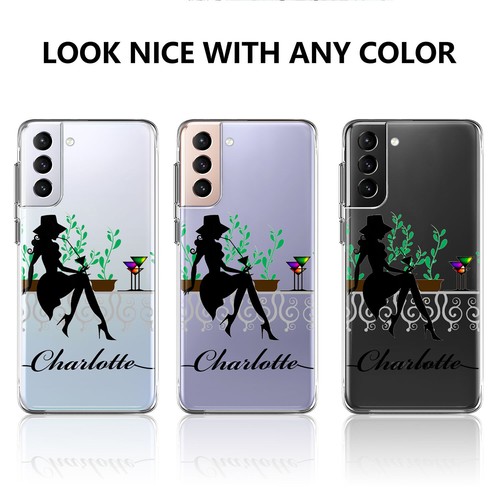 Personalised Floral Case Phone Cover For Samsung Galaxy S23 S24 Ultra S21 FE S22 - Picture 39 of 89
