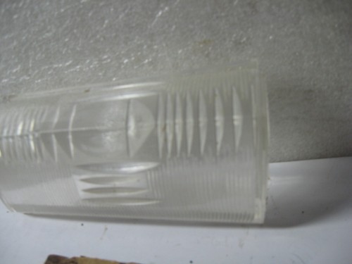 1953 PLYMOUTH LEFT PARKING LAMP LENS VINTAGE REPLACEMENT EARLY TYPE 1440094 NORS - Picture 4 of 5