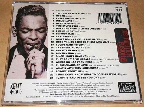 CHUCK JACKSON-GOOD THINGS-CD-(Early R&B, Pop-Soul) - Picture 2 of 2