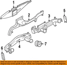 FORD OEM E-350 Super Duty Dash A/C AC Heater-Air Outlet Louver Vent 9C2Z19893AC
