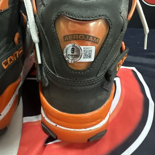 Larry Johnson Autographed Grey Converse Cons Aero Jam Beckett - Picture 5 of 9