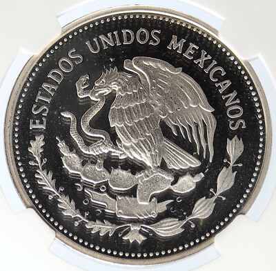 1985 MEXICO FIFA World Cup 1986 Football Soccer PRF Silver