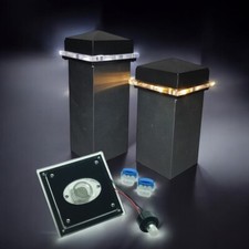 Deck & Fence Post Cap Light Module LED 2.5” for Aluminum Posts | Replaceable LED