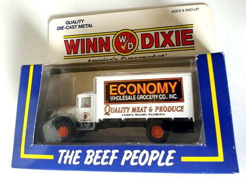 1991 AHL Hartoy 10202 Mack Model BM Truck - Winn-Dixie Grocery 1/64 Die-cast MIB - Picture 4 of 5