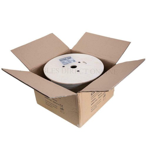 Cat6A 1000ft Solid Bare Copper 23AWG 4 Pair Unshielded Bulk 10G - Picture 4 of 11