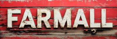 Farmall Rustic Look Metal Sign 2 Sizes to Choose From a94