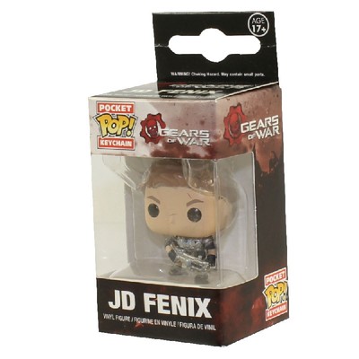 Funko Pop Pocket Keychain Gears of War JD Fenix NEW