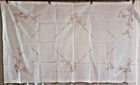 Pretty Floral Embroidered Tablecloth 120cm x 210cm