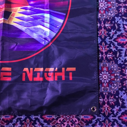 Riot City - Tapiz de bandera promocional Burn The Night - 42”x29,5” - Imagen 6 de 7