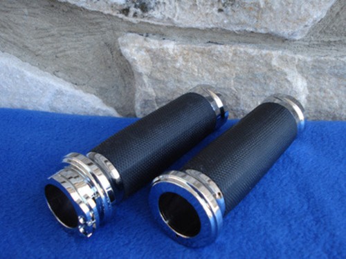 PERFORMANCE GRIPS FOR HARLEY 1984-2010 MACHINES WITH DUAL CABLE - Picture 2 of 2