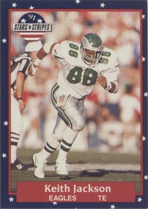 1991 Stars 'n Stripes Keith Jackson #98 - 1 of 2