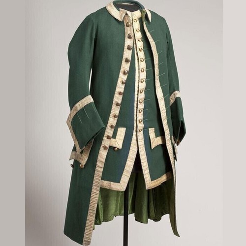 New Imperial Russian Semoyonovsky Life Guards Regiment Officer Green Frock Coat