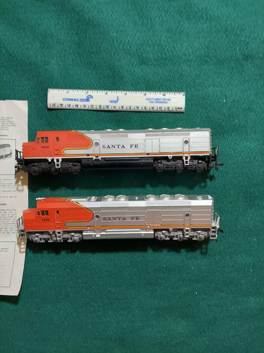 AHM HO SANTA FE FP-45 POWER #1456 & DUMMY #1456 - Bild 1 von 5