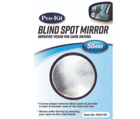Prokit RG2109 Blind Spot Mirror 2" Round Good for Towing Caravans / Trailers & T - Picture 2 of 3