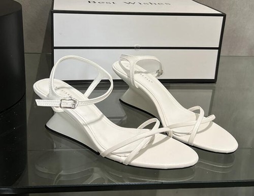 Womens Fashion Summer Peep Toe Ankle Strap Sandals Wedge Mid Heels Slingbacks - Picture 7 of 15