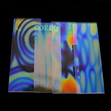 1 Lb Dichromagic Jewelers Scrap Dichroic Glass Coe90 Fusible Clear DC108