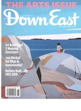 Down East Magazine June 2018 The Arts Issue Joni Mitchell Damariscotta