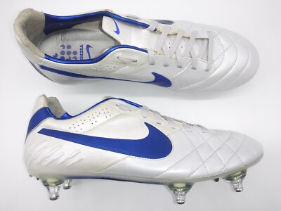 Nike Mens Rare Tiempo Legend IV SG 454330 140 White Blue
