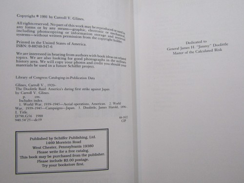 1991 Glines THE DOOLITTLE RAID Rare SIGNED BY DOOLITTLE & 6 AIRMEN WWII Japan - Picture 9 of 19
