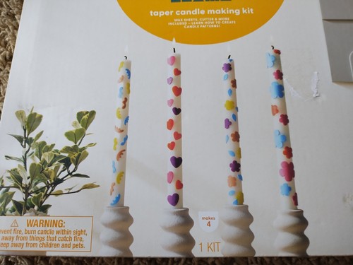 Mondo Llama Taper Candle Making Kit Hand Made Art - Picture 2 of 4