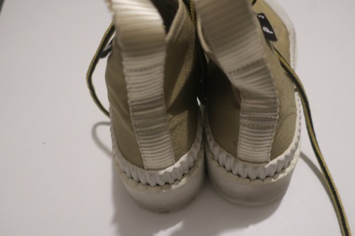 Proenza Schouler Size 37 US 7 City Boots Canvas Sneakers Venezia Gomma - Picture 4 of 11