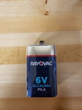 Rayovac 6 Volt Lantern Battery Spring Terminal Alkaline F Cell Long Item 1 Rayovac 6 Volt Lantern Battery Spring Terminal Alkaline F Cell Long Lasting 808c