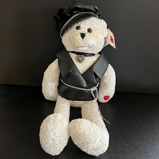 Chantilly Lane Musicals Animated Stuffed Toy Biker Bear Sings Born To Be Wild