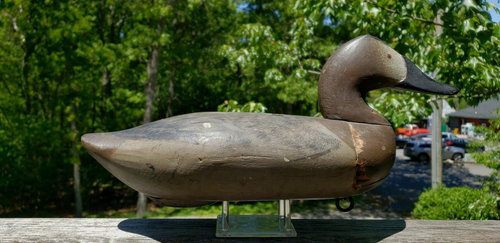 CA 1940-50's CANVASBACK DECOY JAMES CURRIER HAVRE DE GRACE MARYLAND AL ORIG PNT - 第 2/13 張圖片
