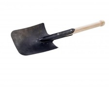 Wehrmacht WK II WH Feldspaten Klappspaten Spaten mit Holzstiel ca. 53 cm Nachbau