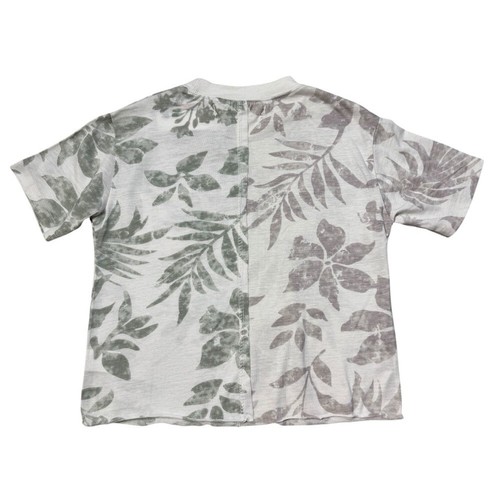 NWT New Vintage Havana Leaf Print Tee Size M (10/12) - Picture 2 of 7