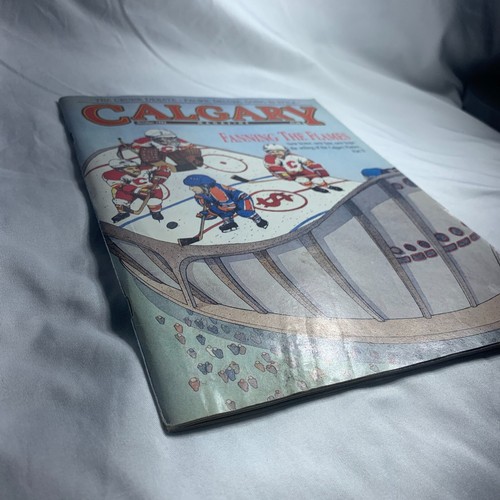 Vintage October 1983 Calgary Magazine Fanning The Flames (RARE FIND) - Picture 3 of 6