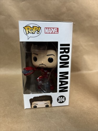 Funko Pop! Marvel Infinity War Exclusivo Iron Man Desenmascarado #304 Nuevo - Imagen 2 de 6