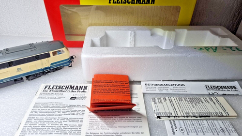 FLEISCHMANN H0, 1233, SOUND-Diesellok BR 218 der DB, AC, ESU LokSound. OVP - Bild 2 von 15